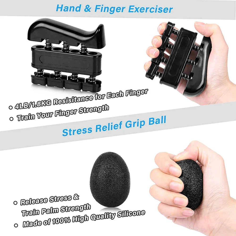 Kit Avant-Bras complet 5 pièces – Pince réglable 5-60 kg avec compteur