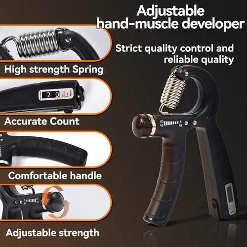 Kit Avant-Bras complet 5 pièces – Pince réglable 5-60 kg avec compteur